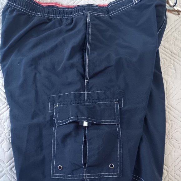 Cremieux‎ Swimwear Mens Blue Swimming Shorts Size L - Picture 3 of 6